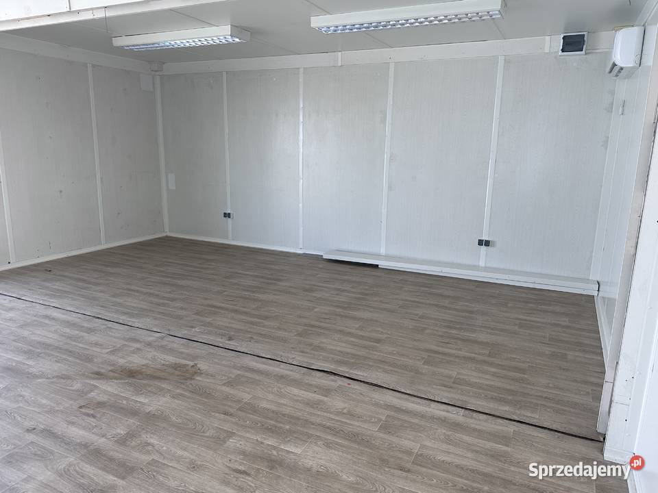 KONTENER BIUROWY PODWÓJNY DUŻE WITRYNY Wrocław