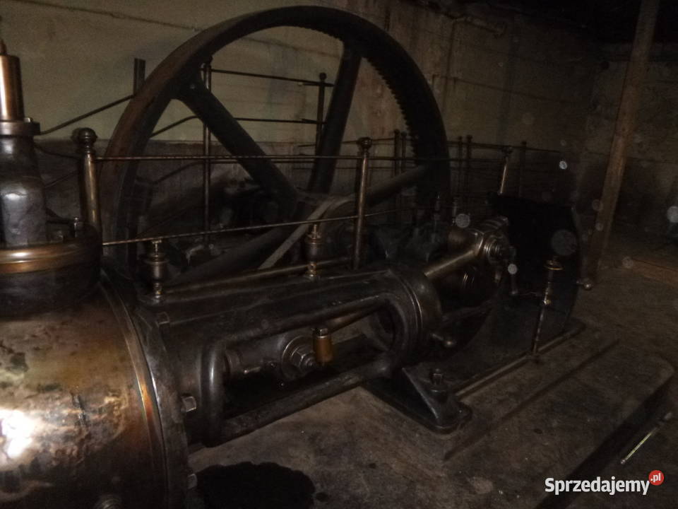 MASZYNA PAROWA HCEGIELSKI 1908 KOMPLETNA SPRAWNA Bielsko-Biała