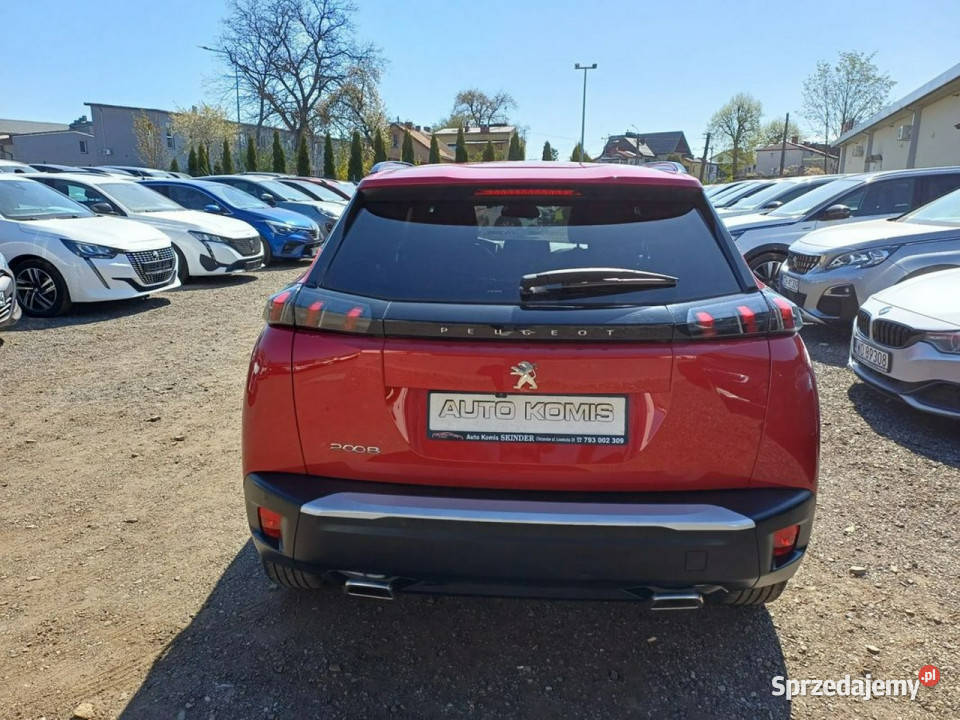 Peugeot 2008 AUTOMAT 1 wł Navi Tablet FullLed elektryczne lusterka sprzedam