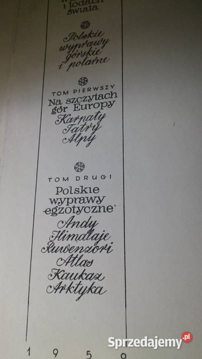 W skałach i lodach świata 1959 r