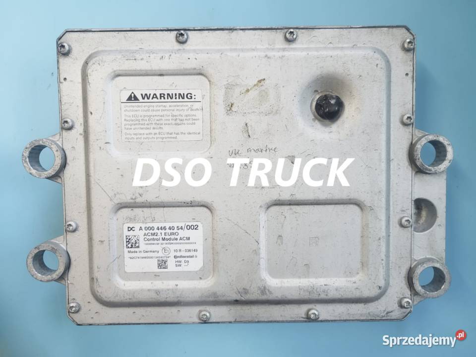 Sterownik ACM adblue A0004464054 Mercedes MP Zawichost