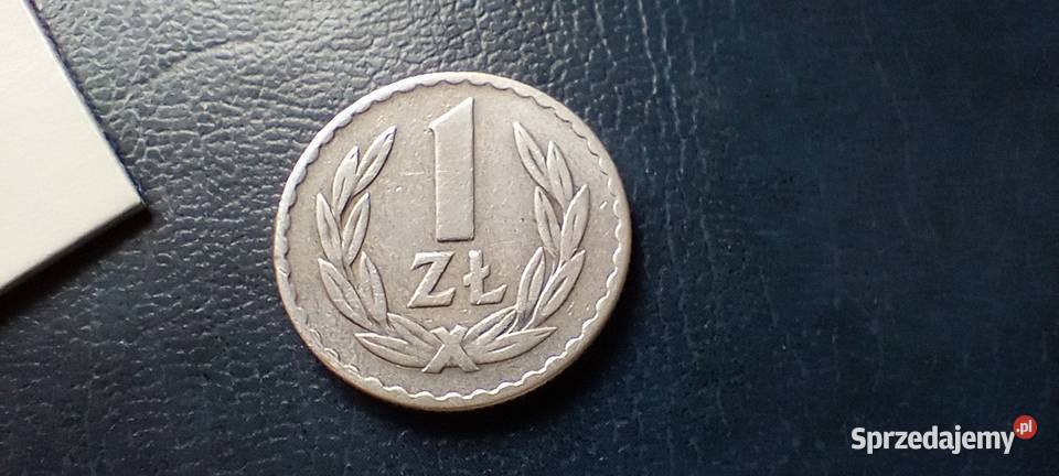 Stare monety 1 złoty 1949 AL PRL Polska podkarpackie Lesko