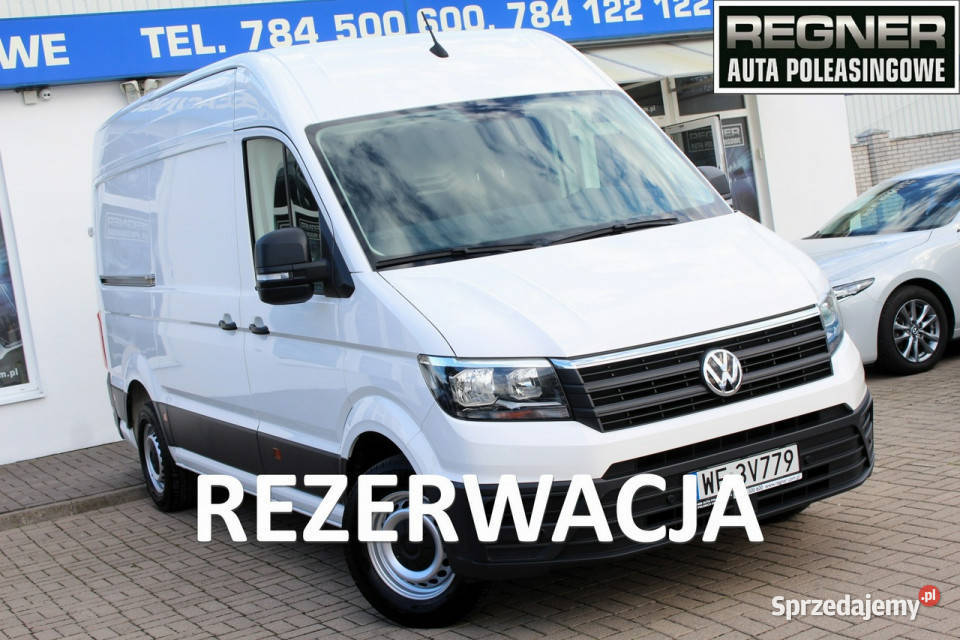 Volkswagen Crafter SalonPL FV23 140 L3H3 Samochody dostawcze Sokołów sprzedam