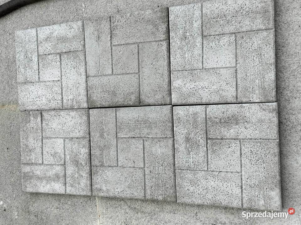 Płyta chodnikowa betonowa szara