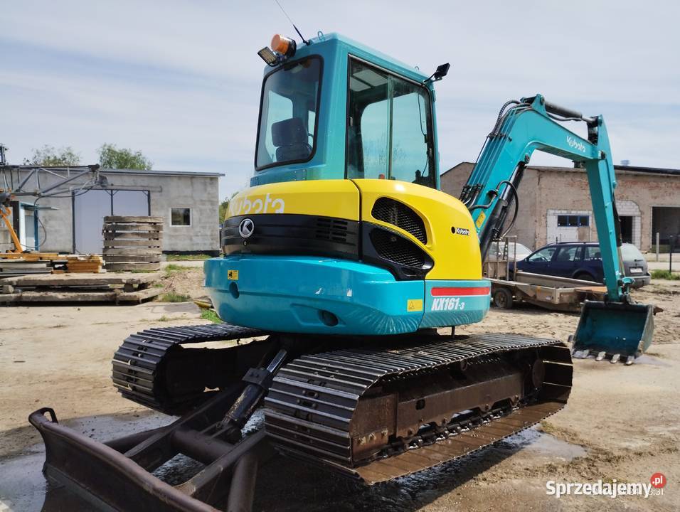 KOPARKA KUBOTA KX1613 Inne pojazdy i łodzie Borne Sulinowo
