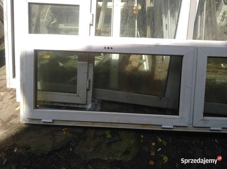 Okno PCV 240 x 63 2400 x 630 mm Warszawa