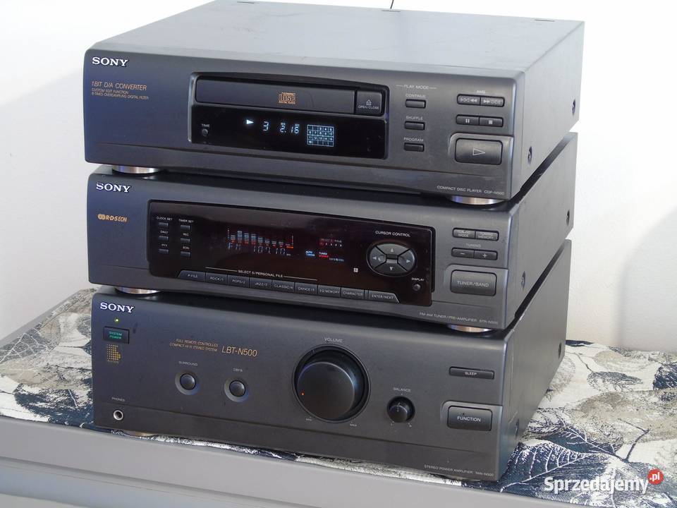 Wzmacniacz korektor graficzny tuner RDS i CD Audio Jasło sprzedam