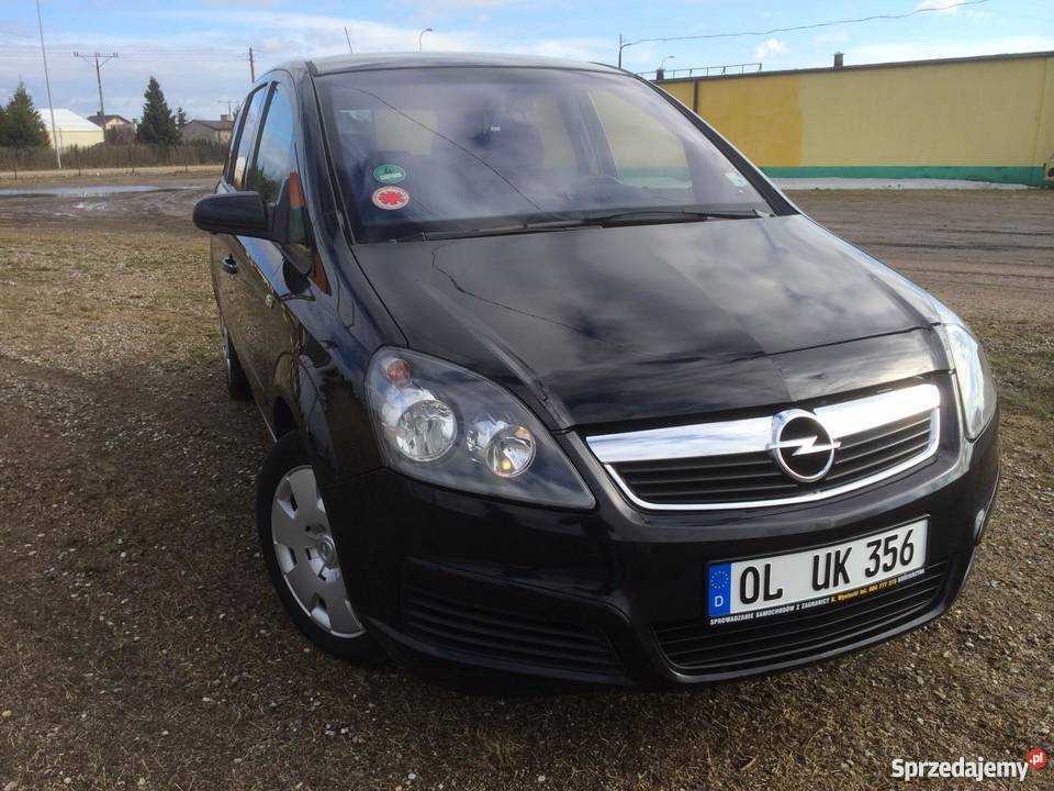 Opel Zafira nieuszkodzony czarny centralny zamek Sopot