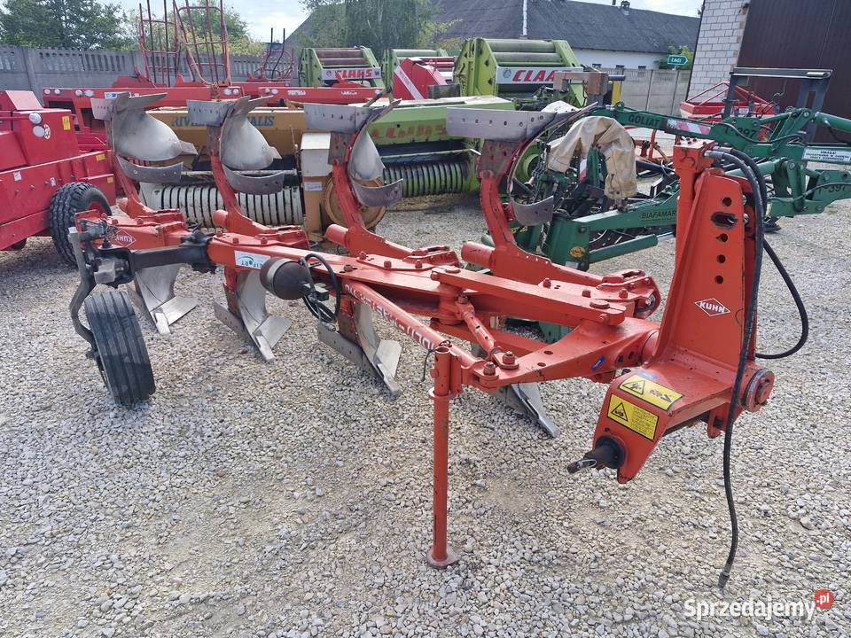 Pług Obrotowy Kuhn Multimaster 110 4skibowy Tuszyn sprzedam