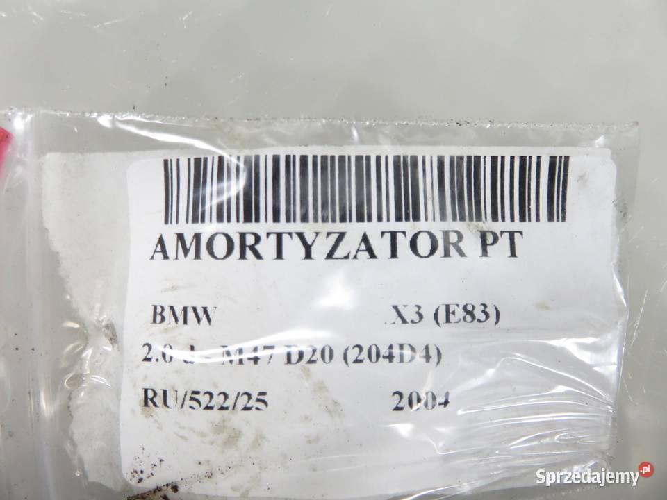 AMORTYZATORY TYŁ BMW X3 E83 20 d JGT1112T
