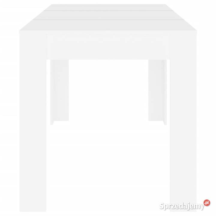 Stół jadalniany biały 140x745x76 materiał Warszawa