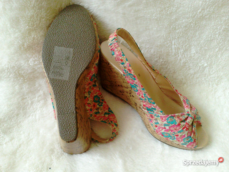 Koturny HM w kwiaty floral różowy Rzeszów