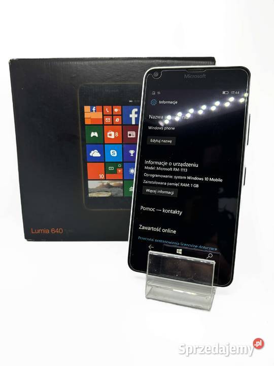 Smartfon Microsoft Lumia 640 1 GB 8 GB 4G LTE Elbląg