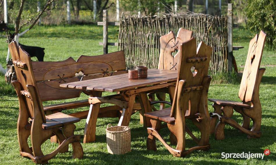 meble ogrodowe drewniane ARTstyle pub bar dolnośląskie Wrocław
