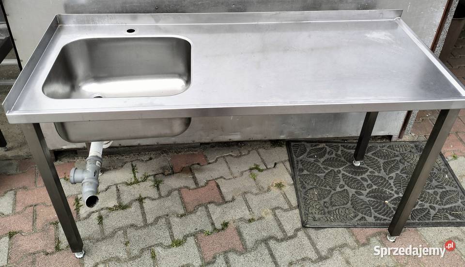 Zlew 1komorowy gastronmiczny 150x60x85 Słupia Kapitulna sprzedam