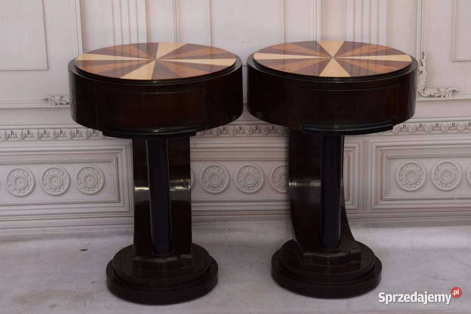 Stoliki Nocne Art Deco Szafki Stół Sypialnia Meble małopolskie sprzedam