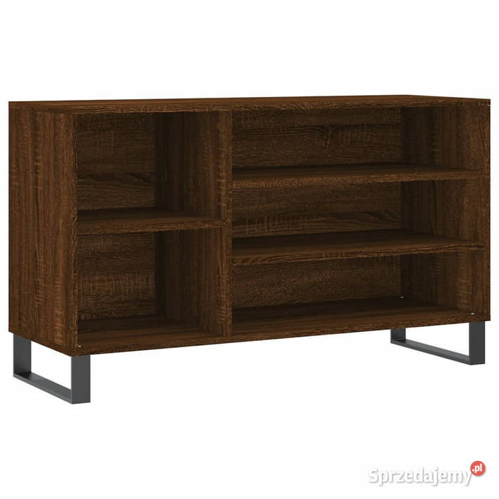 Szafka na buty brązowy dąb 102x36x60 WM831427