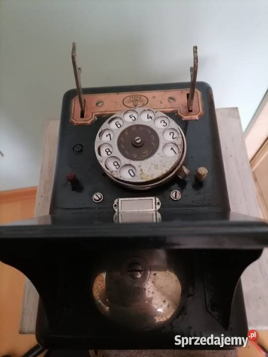 Stary telefon naścienny z lat 30 tych Kraków