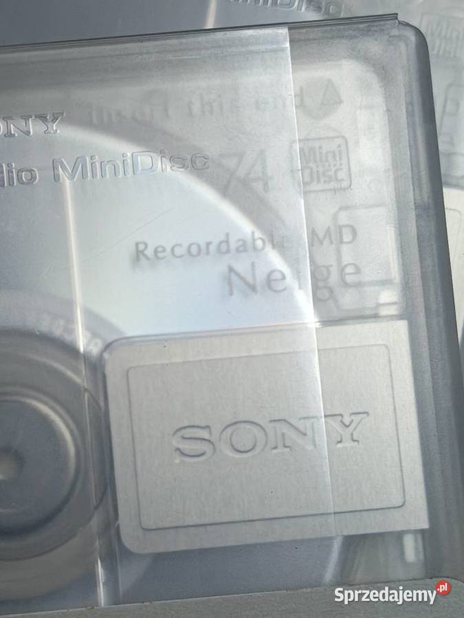 MiniDisc MD SONY Neige 74 Maxell OZBlack Disk 80 śląskie