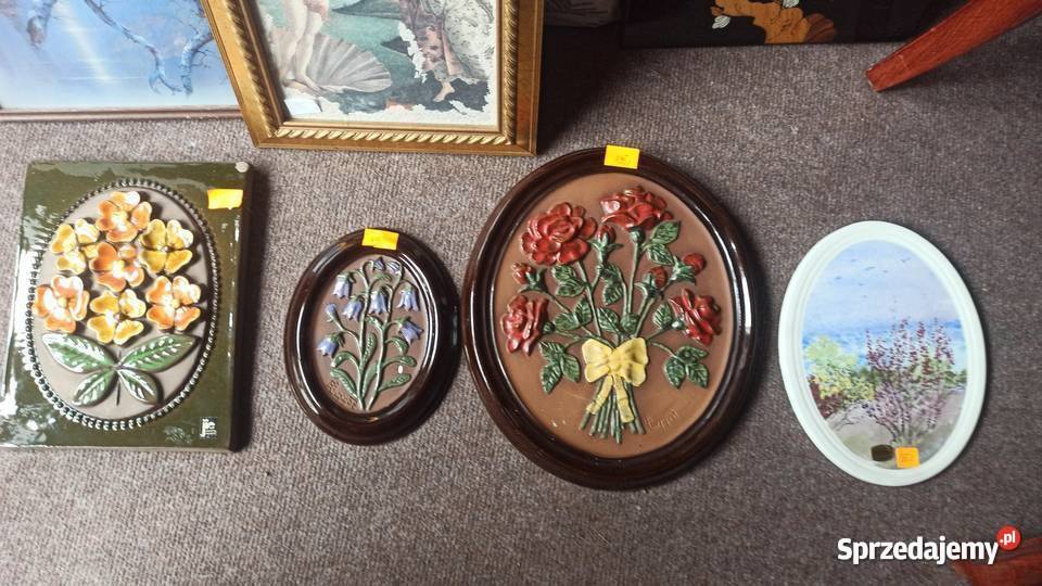 Kafel ceramicznyartystyczne Jie Gandofta Sweden Antyki, Sztuka, Kolekcje