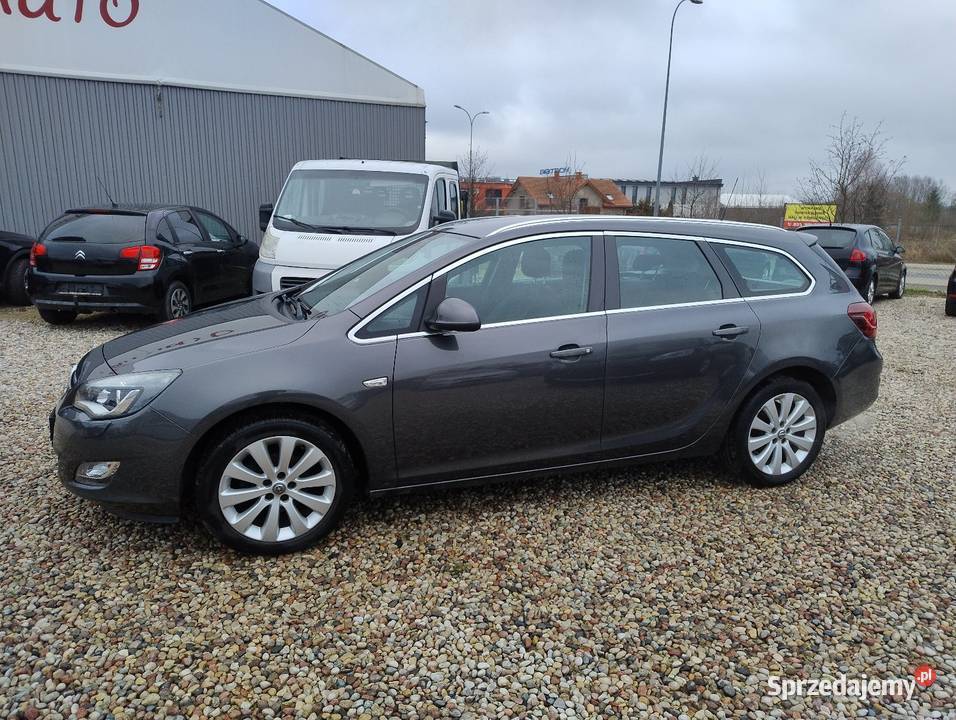 Opel Astra 14 Turbo ledy pół skóry 4/5 Białystok
