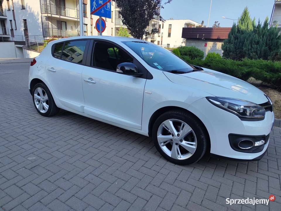 Renault Megane 12 Benzyna LIMITED Biała Perła 87 lubelskie