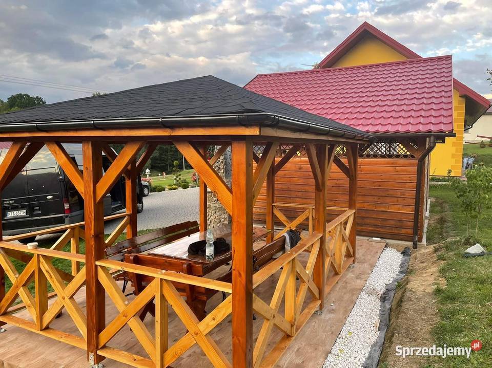 Altany zadaszenia wiaty samochodowe Architektura ogrodowa