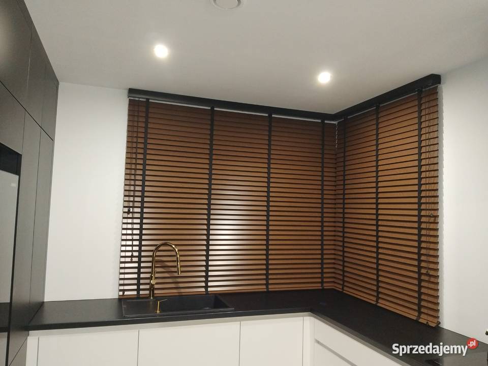 Żaluzje drewniane