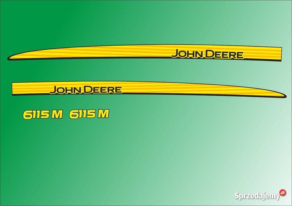 naklejki john deere 6115M Jeżewo