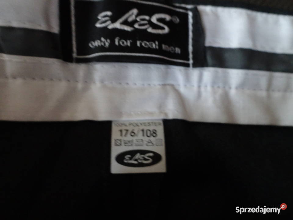 grafitowe spodnie garniturowe męskie rozmiar na Rozmiar XL Warszawa