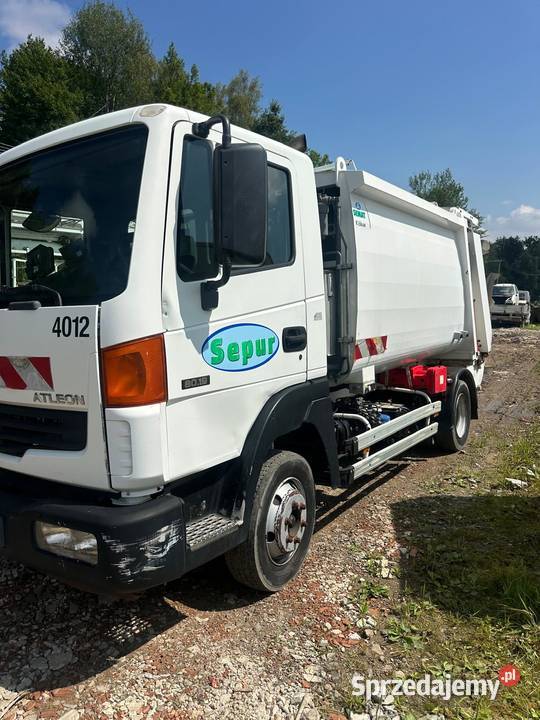 Śmieciarka Komunalna NISSAN ATLEON 8019 SEMAT Tymowa