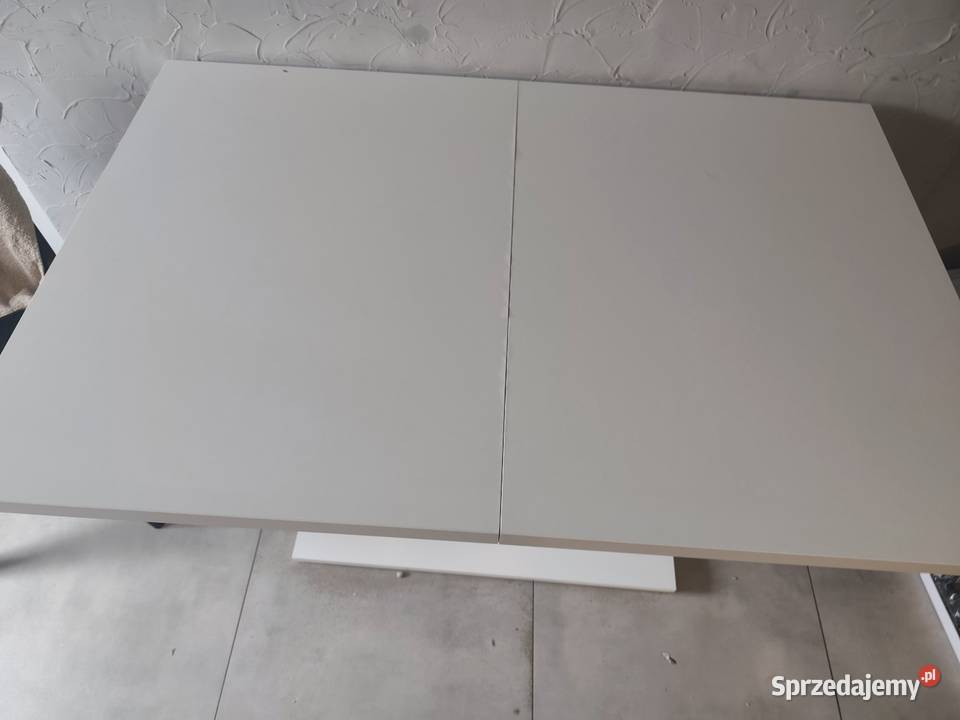Stół do rozkładany biały dolnośląskie Wałbrzych