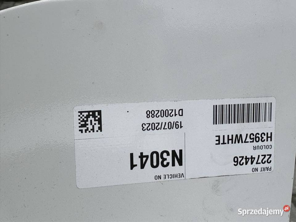 Owiewka dachowa spoiler dach daf xf xg xg wielkopolskie Siedlec