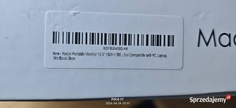 Yodoit przenośny monitor 156 IPS Sosnowiec