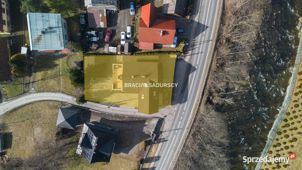 Dom wolnostojący Zawoja 4133m2 wolnostojący małopolskie