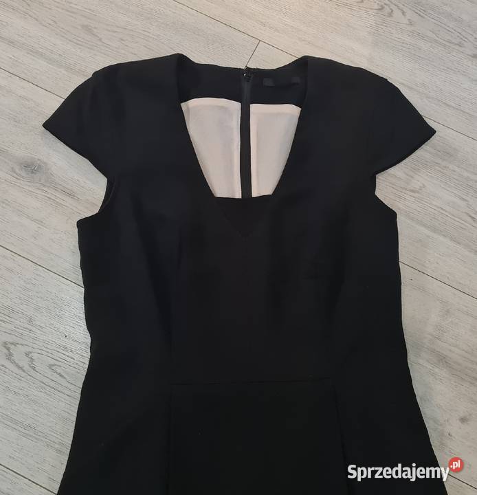 Sukienka damska czerń HM 38M Długość Midi łódzkie Łódź