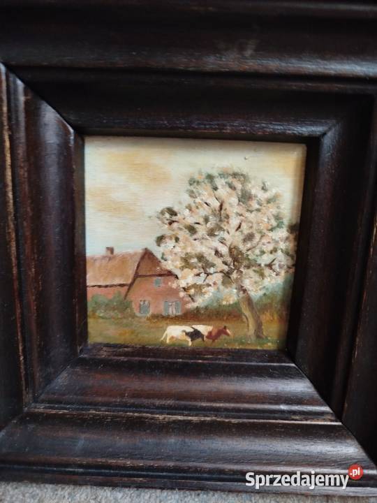 Obraz olejny holenderski vintage sprzedam