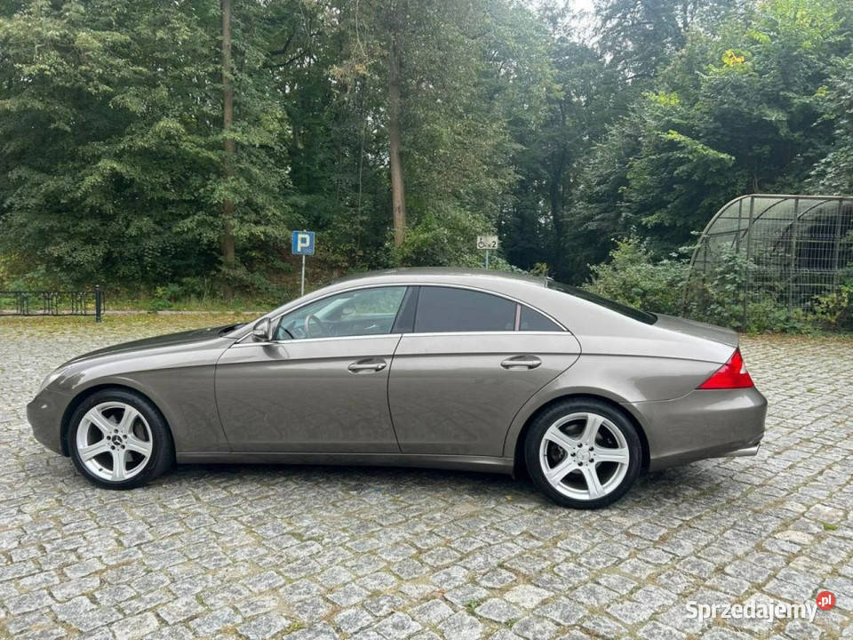 Mercedes CLS 300 Skóra Gaz na gwarancji Komfort kurtyny powietrzne Nysa