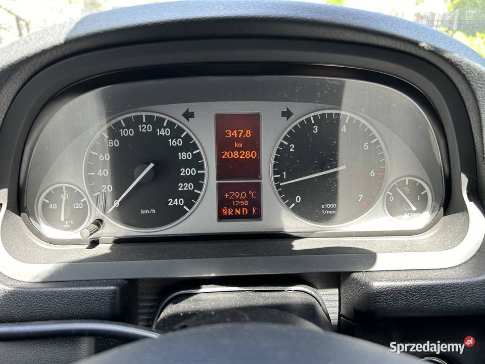 MercedesBenz Klasa B 200 Elegance 20 benzyna kurtyny powietrzne Klasa B wielkopolskie Ostrzeszów