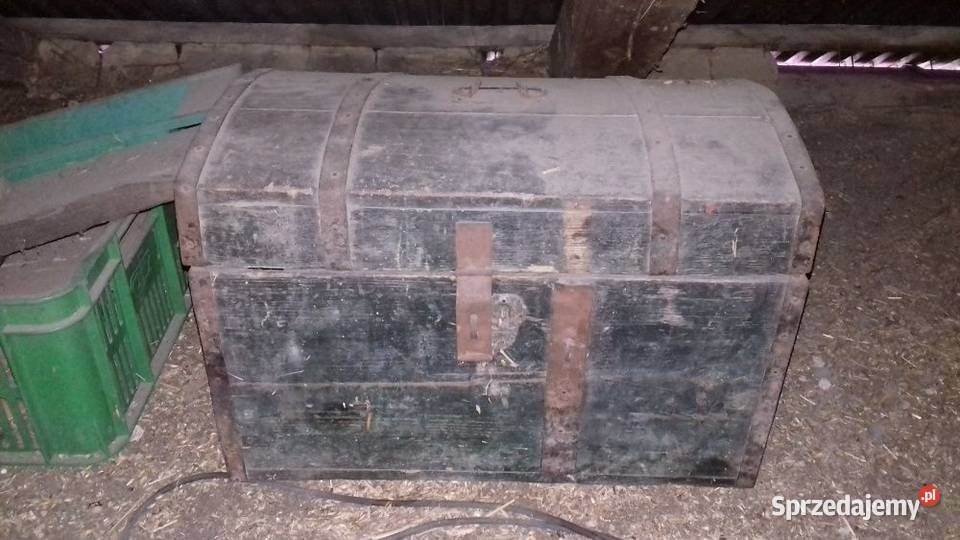 Stara zabytkowa skrzyniakufer Okocim sprzedam