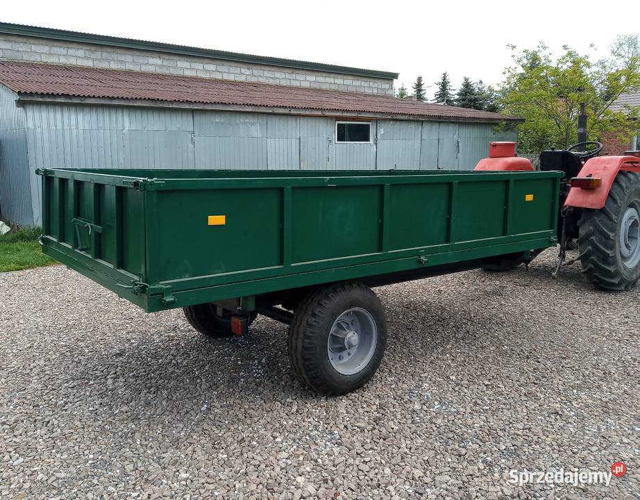 Przyczepa jednoosiowa wywrotka Stare Rzewuski