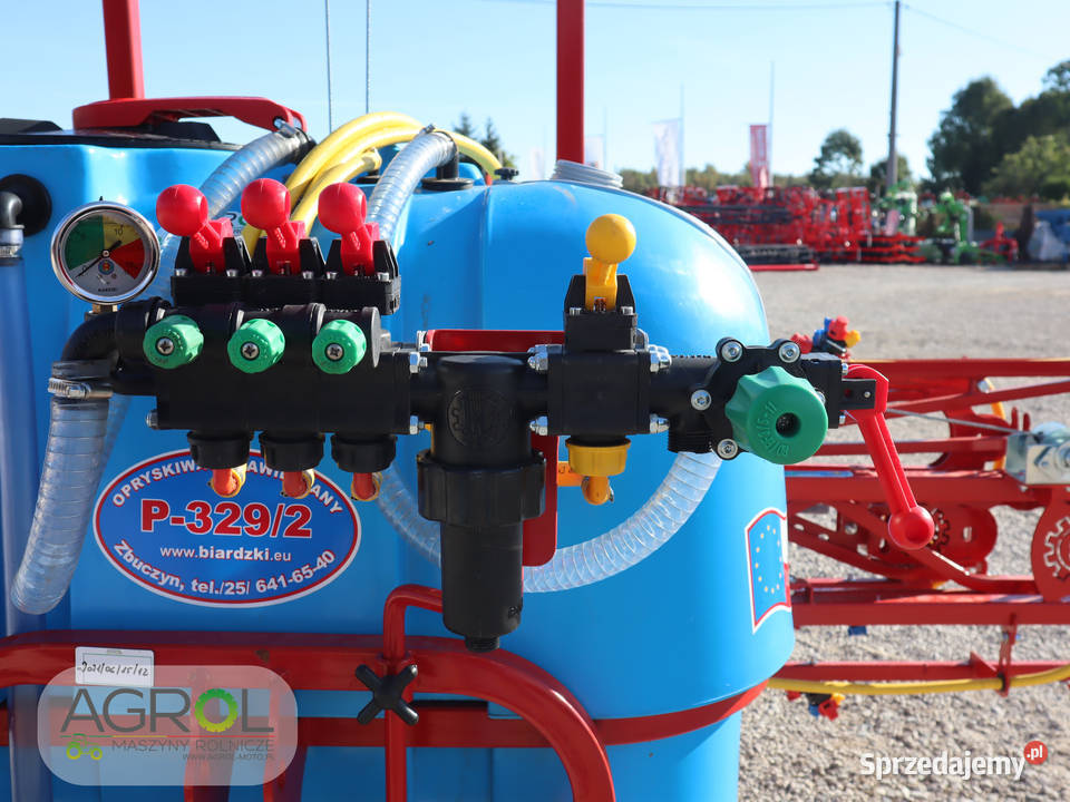 Opryskiwacz Biardzki zawieszany 400l 12m do Lubawa