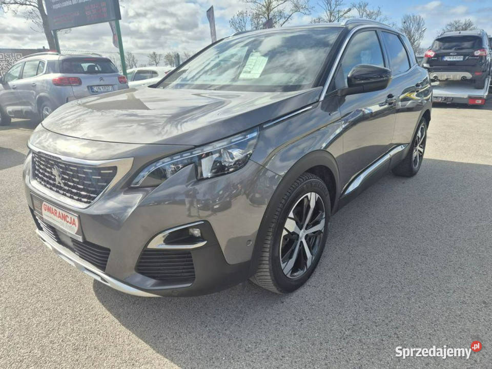 Peugeot 3008 15HDI 130 GTLine II 2016 gniazdo AUX Gniewkowo sprzedam