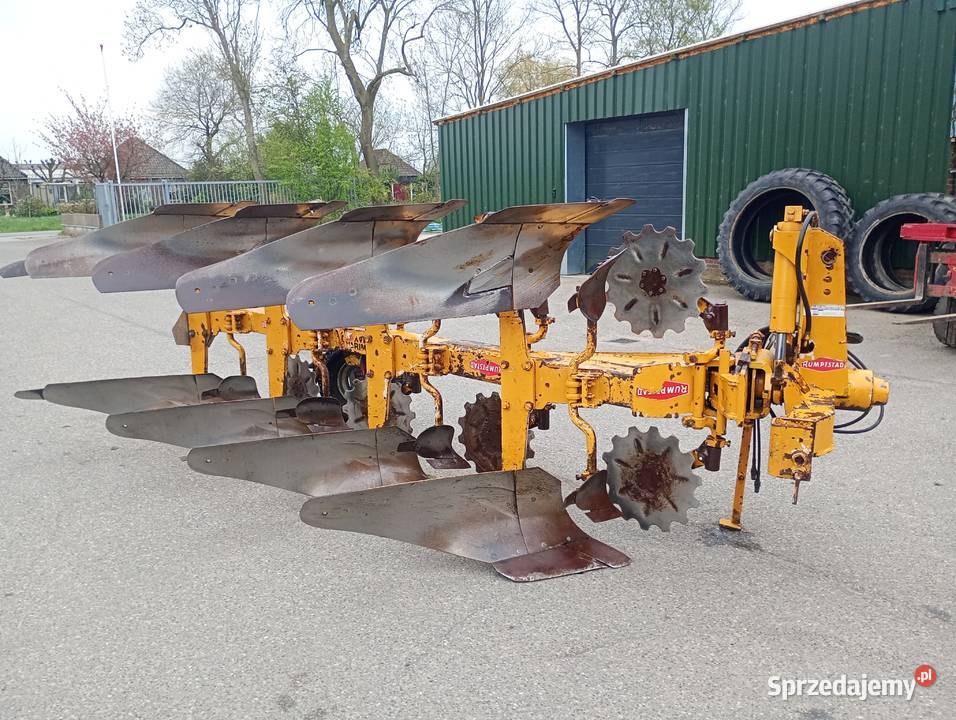 Pług obrotowy RUMPSTAD 4 skibowy nieuszkodzony Marcjanów