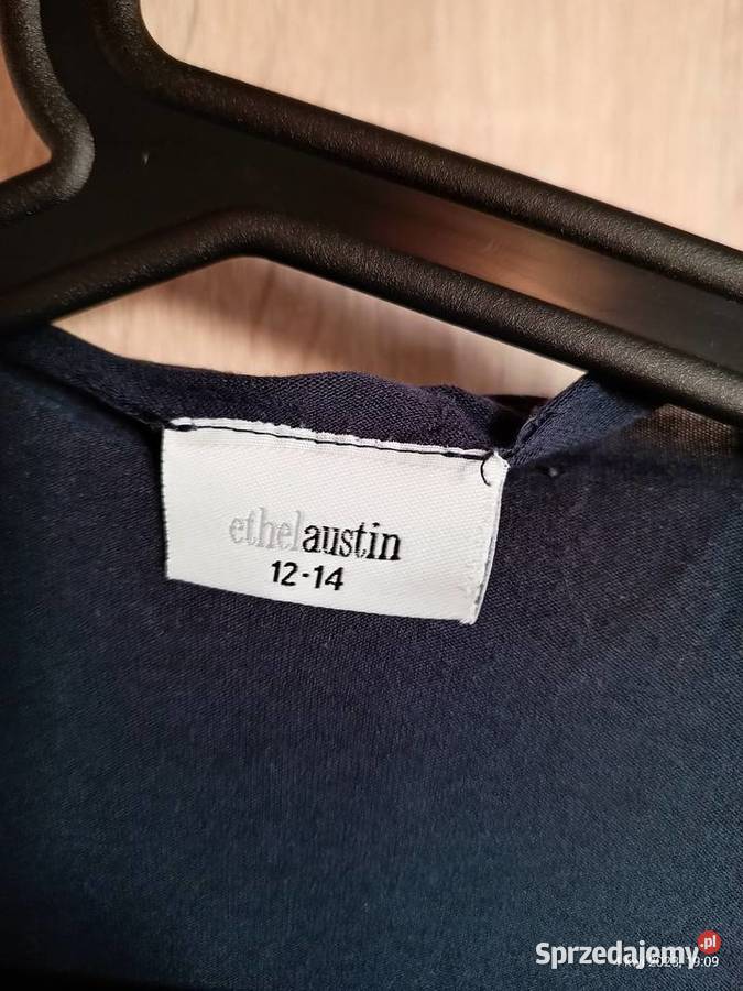 Asymetryczny kardigan narzutka Ethelaustin