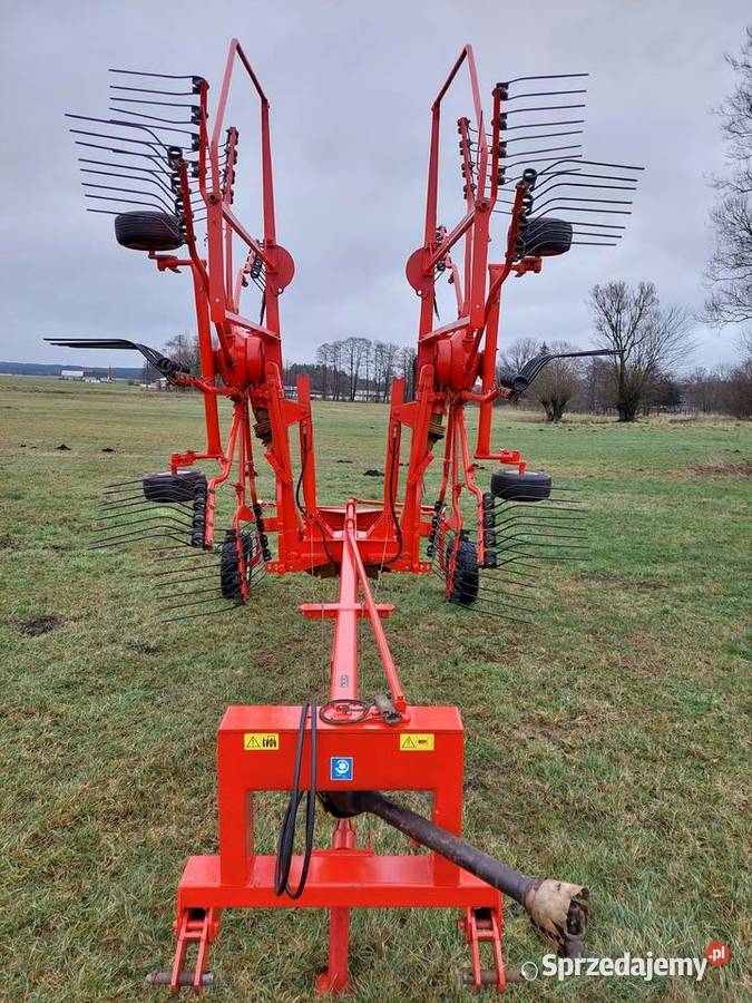 Zgrabiarka Stan Kuhn 7301 dwukaruzelowa 2005r 1 Szumowo