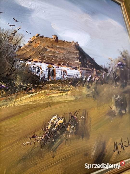 Obrazy ręcznie malowane Mieczysław Wilczek Elbląg