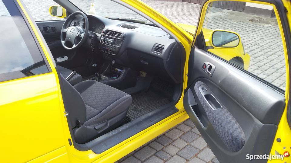 Honda Civic EJ9 16 BLPG 2000 r SOHC VTEC D16Y8 poduszka powietrzna Civic Lublin