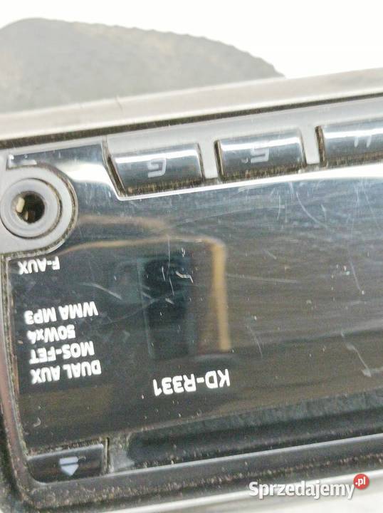 RADIO AUX CD JVC KDR331 Fiat Punto II 19992003 Sprzęt audio fabryczny świętokrzyskie