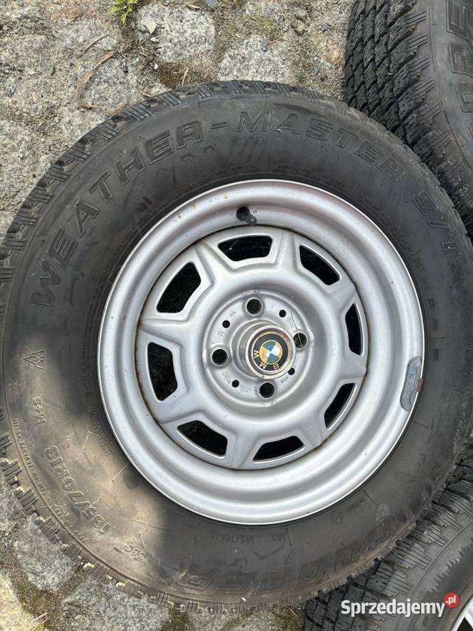 Komplet kół BMW e21 z deklami chrom seria 3 1979 Wrocław